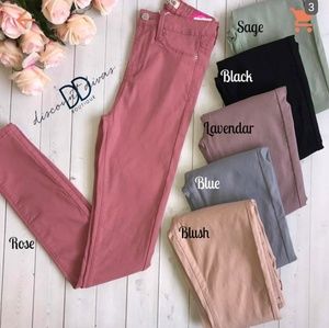 Blush colored pants